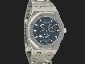 Audemars Piguet Royal Oak Dual Time Blue Dial 26120ST