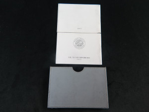Omega Card Holder with Booklets 