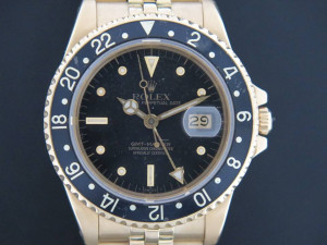 Rolex GMT-Master Yellow Gold ''Nipple Dial'' 16758
