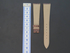 Patek Philippe Crocodile Leather Strap 19 mm New