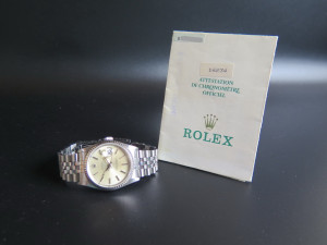 Rolex Datejust Silver Dial 16234