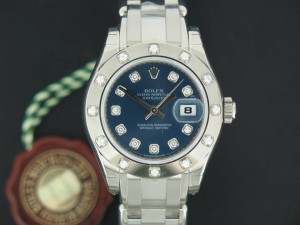 Rolex Lady-Datejust Pearlmaster White Gold and Diamond