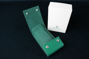 Rolex Leather Travel Pouch Set NEW