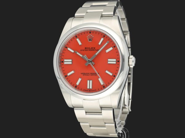 Rolex - Oyster Perpetual 41 Coral Dial 124300