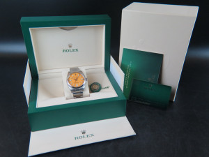 Rolex Oyster Perpetual 41 Yellow Dial 124300