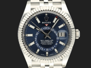 Rolex Sky-Dweller Blue Dial 326934 NEW