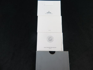 Omega Card Holder with Booklets