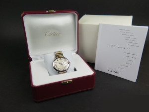 Cartier Ballon Bleu Gold/Steel 42MM  W69009Z3 Automatic