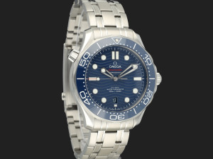 Omega Seamaster Diver 300M Co-Axial Master Chronometer Blue Dial 210.30.42.20.03.001 NEW