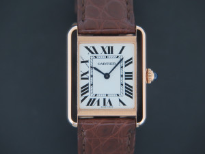 Cartier Tank Solo Small Rose Gold W5200024 / 3168