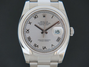 Rolex Datejust Rhodium Dial 116200
