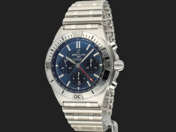 Breitling - Chronomat B01 42 Blue Dial AB0134 NEW