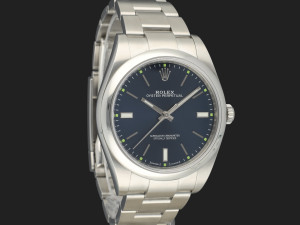 Rolex Oyster Perpetual 39 Blue Dial 114300