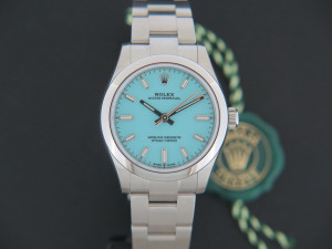 Rolex Oyster Perpetual 31 Turquoise Dial 277200 NEW