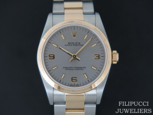 Rolex Oyster Perpetual Gold/Steel 77483