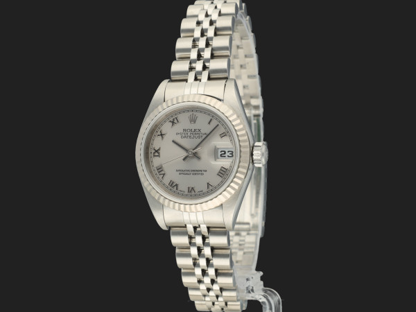 Rolex - Lady-Datejust Rhodium Roman Dial 79174 