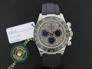 Rolex Oyster Perpetual Cosmograph Daytona White Gold NEW MODEL 