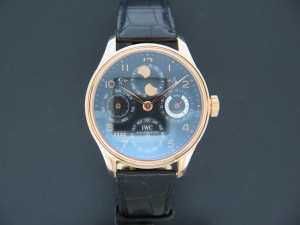 IWC Portuguese Perpetual Calendar Rose Gold IW5021