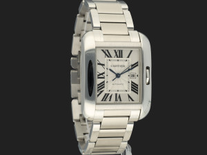 Cartier Tank Anglaise Medium Steel Silver Dial W5310009