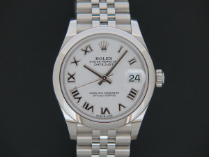 Rolex Datejust 31 White Roman Dial 278240