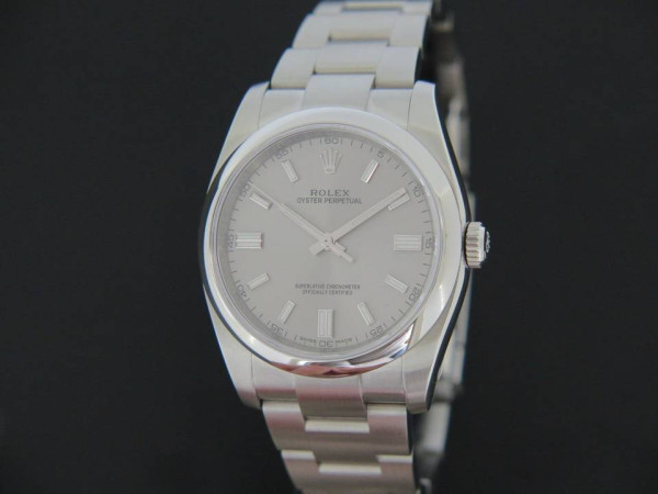 Rolex - Oyster Perpetual  Grey Dial 116000