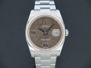 Rolex Datejust Bronze Flower Dial 116234