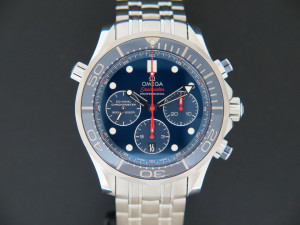 Omega Seamaster Diver 300M Coâ€‘Axial Master Chronometer Chronograph NEW