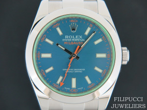 Rolex Milgauss GV Blue NEW 116400GV  2020 