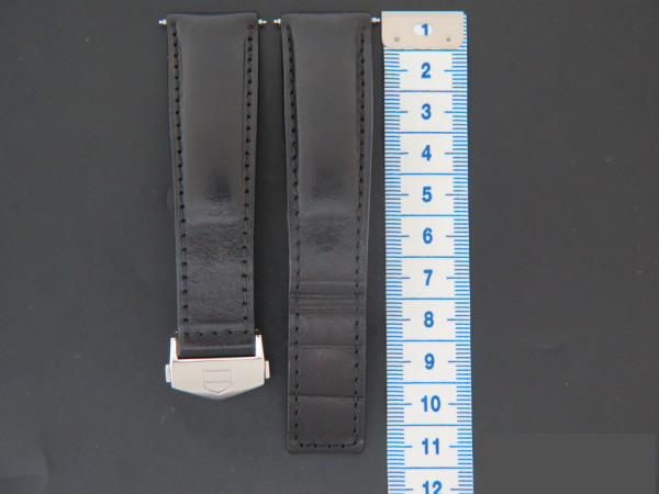 Tag Heuer - Calfskin Strap 22 mm with Folding Clasp