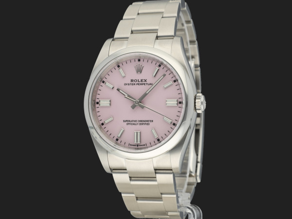 Rolex - Oyster Perpetual 36 Candy Pink Dial 126000 NEW