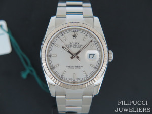 Rolex Datejust Silver  Dial 116234  