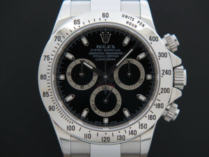 Rolex Cosmograph Daytona Black Dial 