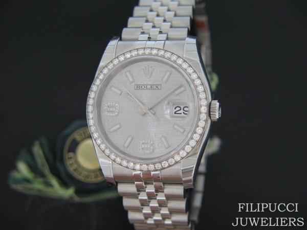 Rolex - Datejust Diamonds NEW 116244  