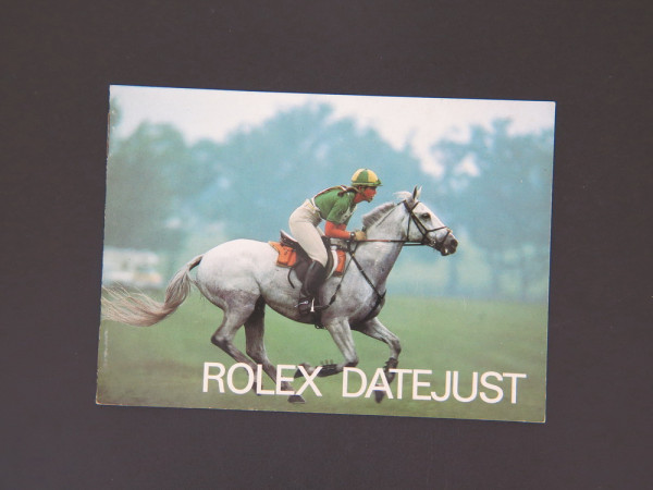 Rolex - Datejust Booklet English