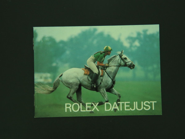 Rolex - Datejust Booklet English