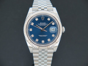 Rolex Datejust 41 Blue Diamond Dial 126334