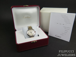 Cartier Ballon Bleu Gold/Steel 42MM  W69009Z3 Automatic