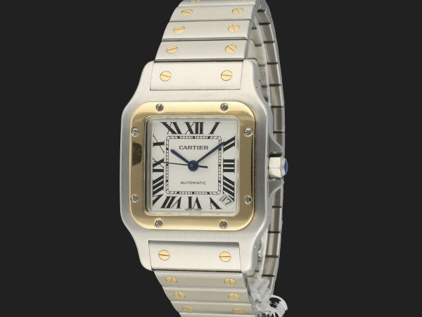 Cartier - Santos Galbee XL Gold/Steel W20099C4 2823