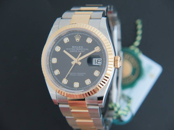Rolex - Datejust NEW 126233 Black Diamond dial 