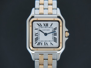 Cartier Panthere MM Gold/Steel W2PN0007 NEW