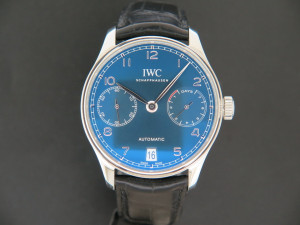 IWC Portugieser 7-Days Automatic Blue Dial IW500710