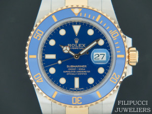Rolex  Submariner Date Gold/Steel  Blue Dial 116613LB   