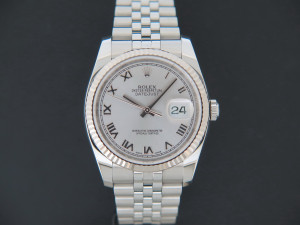 Rolex Datejust Rhodium Dial 116234