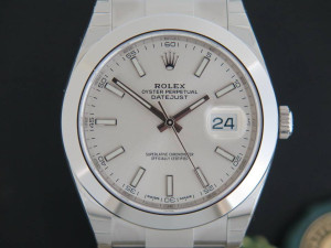 Rolex Datejust 41 Silver Dial NEW 126300 