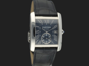 Cartier  Tank MC Large Blue Dial WSTA0010 / 3589