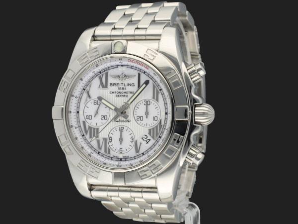 Breitling - Chronomat 44 White Roman Dial AB0110