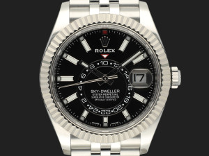 Rolex Sky-Dweller Black Dial 326934