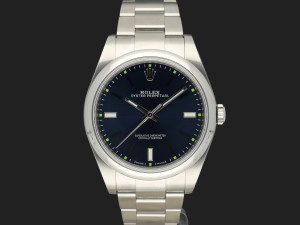 Rolex Oyster Perpetual 39 Blue Dial 114300