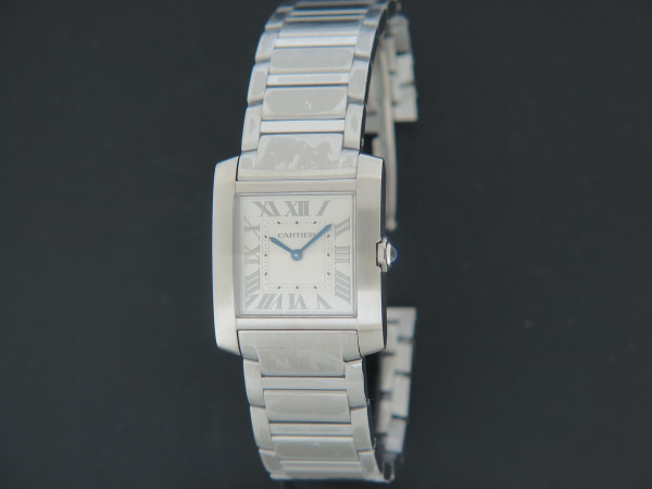 Cartier - Tank Française MM Steel WSTA0074 / 4476 NEW MODEL