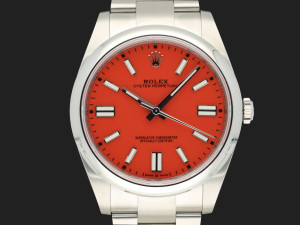 Rolex Oyster Perpetual 41 Coral Dial 124300